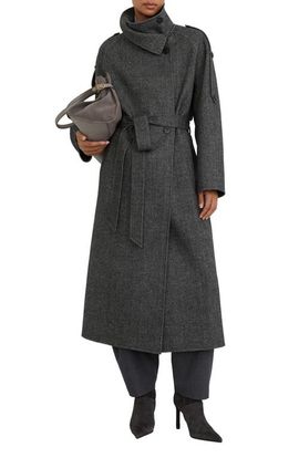 Reiss Reiss Martina Wool Blend Belted Coat