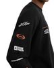 Reiss Reiss McLaren Unisex Born Racers Logo Waffle Sweatshirt - 5