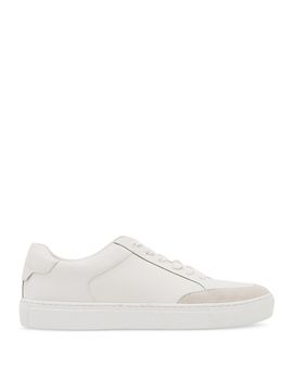 Reiss Reiss Men's Suede Toe Leather Sneakers