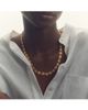 Reiss Reiss Mila Molten Square Necklace - 2