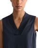 Reiss Reiss Miley Paneled V Neck Vest - 3