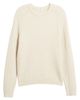 Reiss Reiss Millerson Textured Wool & Cotton Blend Crewneck Sweater - 5