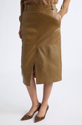 Reiss Reiss Milly Leather Skirt