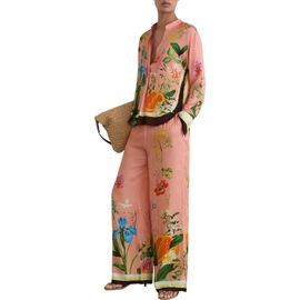 Reiss Reiss Milos Floral Scarf Print Top
