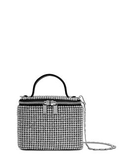 Reiss Reiss Mini Van Crystal Embellished Crossbody