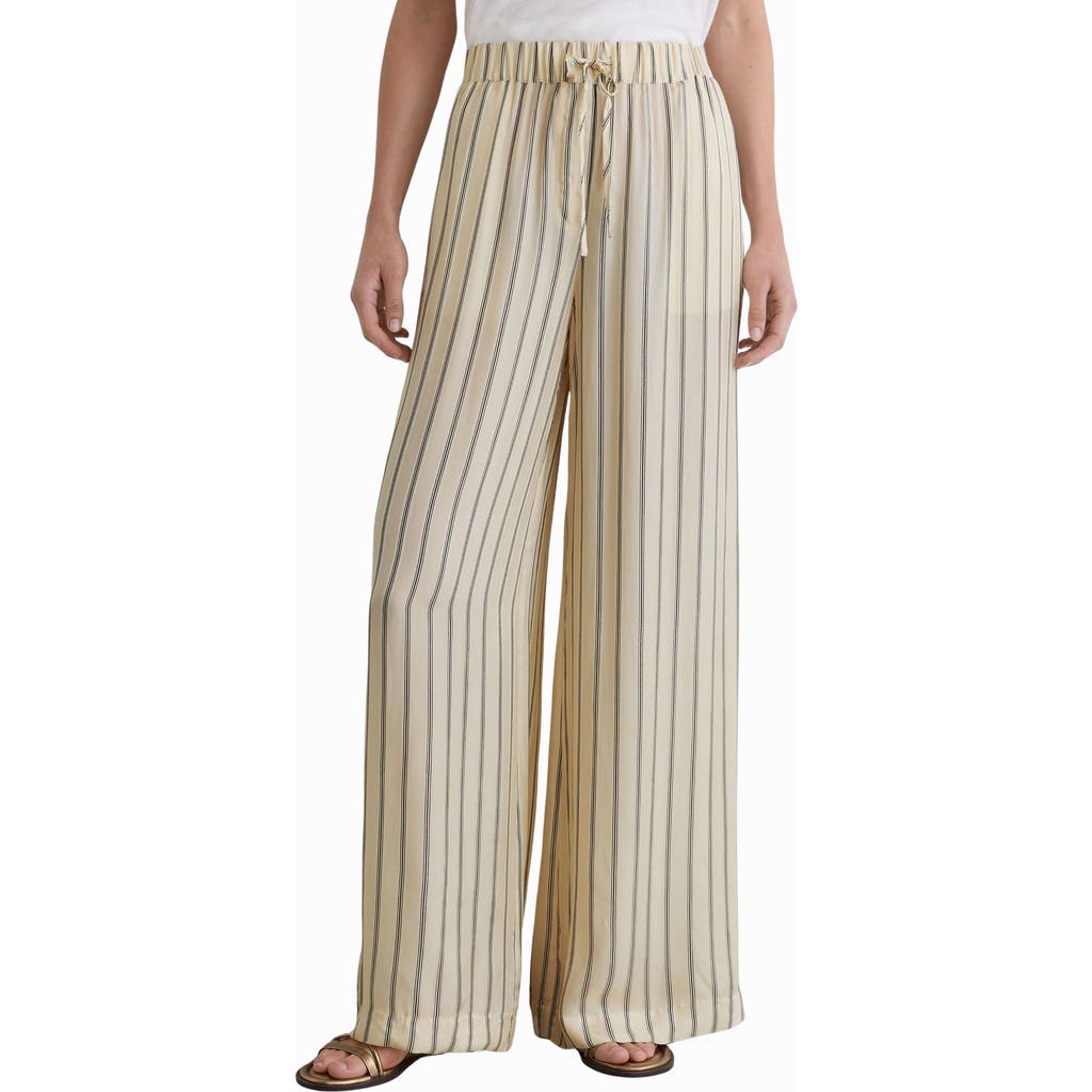Reiss Reiss Minnie Wide Leg Stripe Pants