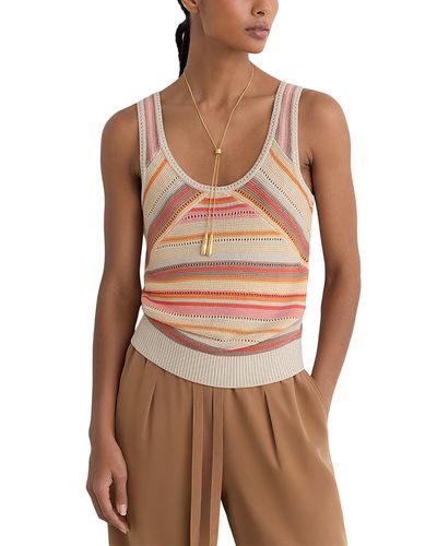 Reiss Reiss Miriam Knitted Openwork Vest