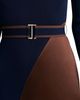 Reiss Reiss Mixed Media Midi Dress - 3