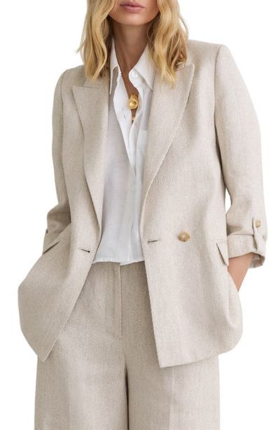 Reiss Reiss Nolah Double-Breasted Blazer