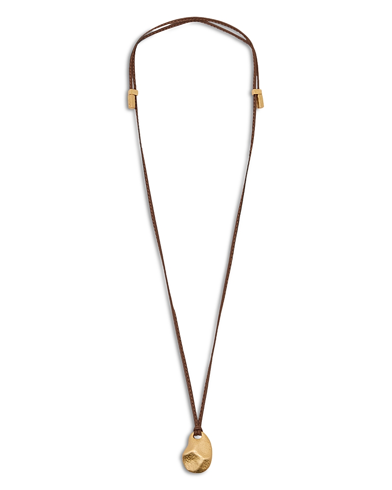 Reiss Reiss Opal Sculptural Pendant Necklace