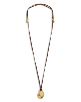 Reiss Reiss Opal Sculptural Pendant Necklace