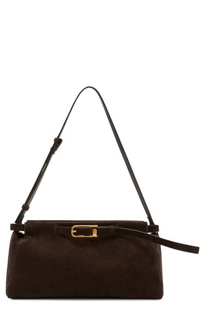 Reiss Reiss Oriana Leather Hobo Shoulder Bag