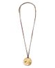 Reiss Reiss Orla Sculptural Disc Pendant Necklace - 1