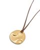 Reiss Reiss Orla Sculptural Disc Pendant Necklace - 3