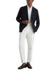 Reiss Reiss Osteria Tailored Fit Double Breasted Peak Herringbone Blazer - 2
