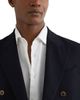 Reiss Reiss Osteria Tailored Fit Double Breasted Peak Herringbone Blazer - 6