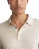 Reiss Reiss Pallas Checked Long Sleeve Sweater Polo - 5