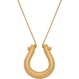 Reiss Reiss Parker Parallel Lines Pendant Necklace