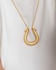 Reiss Reiss Parker Parallel Lines Pendant Necklace - 2