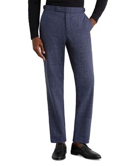 Reiss Reiss Penso Wool, Silk & Linen Classic Fit Suit Trousers