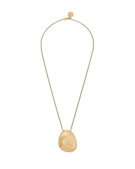 Reiss Reiss Perdita Sculptural Nugget Pendant Necklace, 20.1