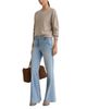 Reiss Reiss Petite Addie Mid Rise Wide Leg Jeans in Light Blue - 5