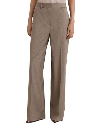 Reiss Reiss Petite Adie Wool Blend Wide Leg Pants