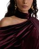 Reiss Reiss Petite Carrie Stretch Velvet One Shoulder Jumpsuit - 5