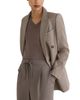 Reiss Reiss Petite Elowen Drawstring Waist Wide Leg Trousers - 5