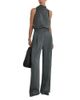 Reiss Reiss Petite Erica Matte Satin Belted Jumpsuit - 1