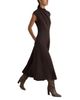Reiss Reiss Petite High Neck Midi Dress - 4