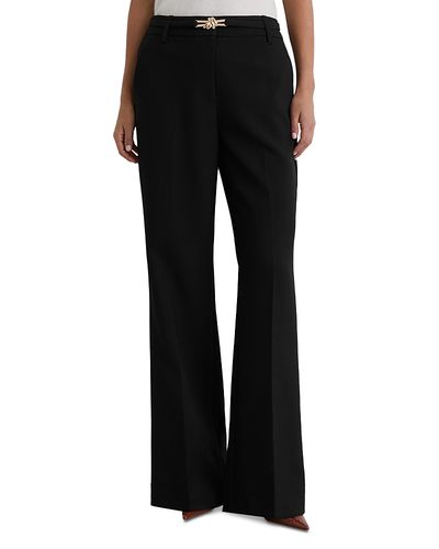 Reiss Reiss Petite Leona Belted Flare Leg Pants