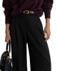 Reiss Reiss Petite Luna Pleated Wide Leg Pants - 5