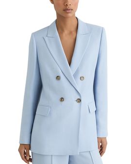 Reiss Reiss Petite Magda Double Breasted Suit Jacket