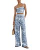 Reiss Reiss Petite Mila Printed Linen Pants - 2