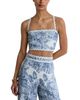 Reiss Reiss Petite Mila Printed Linen Pants - 5