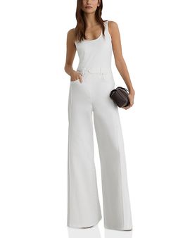 Reiss Reiss Petite Rose Scoop Neck Jumpsuit
