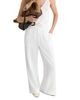 Reiss Reiss Petite Rue Cotton Cheesecloth Wide Leg Pants - 4