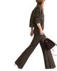 Reiss Reiss Petite Sakura Cotton Stretch Flare Leg Pants - 4