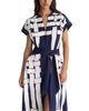 Reiss Reiss Petite Samira Scarf Printed Midi Dress - 3