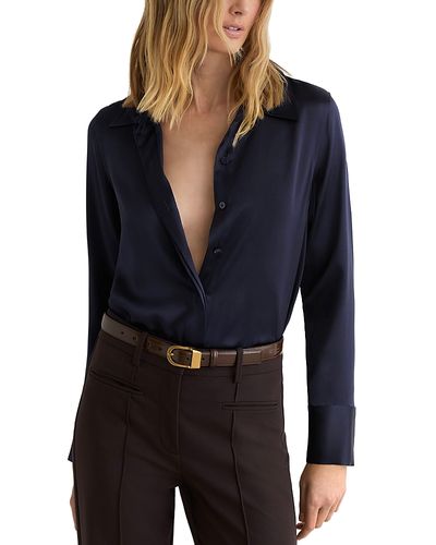 Reiss Reiss Petite Silk Shirt