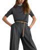 Reiss Reiss Petites Aries Tab Waist Barrel Pants - 4