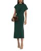 Reiss Reiss Petites Beth Draped Side Slit Midi Dress - 1