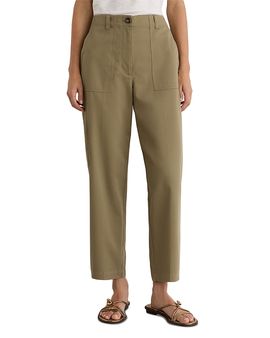 Reiss Reiss Petites Kasia Patch Pocket Tapered Pants