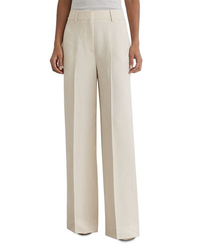 Reiss Reiss Petites Ottie Jacquard Wide Leg Pants
