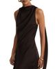 Reiss Reiss Petites Sabine Satin Cape Maxi Dress - 4
