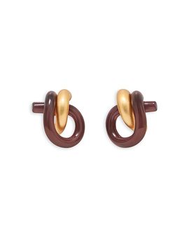 Reiss Reiss Pixie Sculptural Knot Stud Earrings