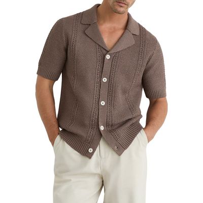 Reiss Reiss Rafael Short Sleeve Sweater
