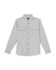 Reiss Reiss Regular Fit Grey Pocket Shirt - 6