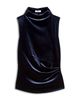 Reiss Reiss Remi Stretch Velvet Funnel Neck Top - 6